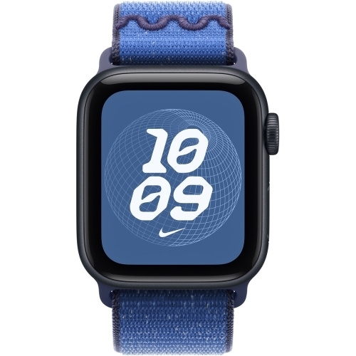 Curea SmartWatch Apple Nike Sport Loop, 46 mm, Blue Ribbon