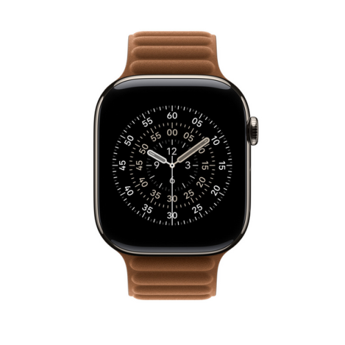 Curea SmartWatch Apple Magnetic Link, S/M, 46 mm, Caramel
