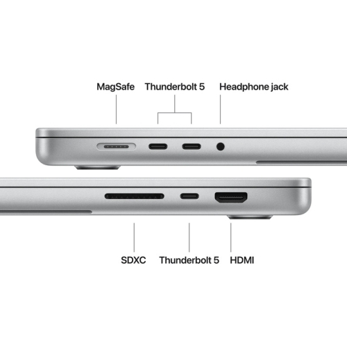 Apple MBP 16: SILVER/M5 MAX 18C CPU/18C/32C GPU/36GB/2T-ROM