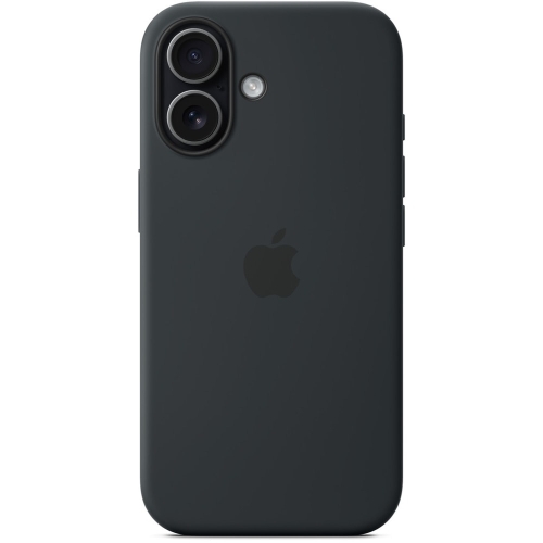 Protectie pentru spate Apple Silicone cu MagSafe pentru iPhone 17, Black