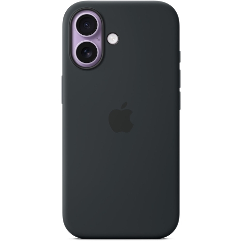 Protectie pentru spate Apple Silicone cu MagSafe pentru iPhone 17, Black