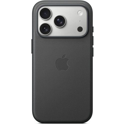 Protectie pentru spate Apple TechWoven Poliester cu MagSafe pentru iPhone 17 Pro, Black