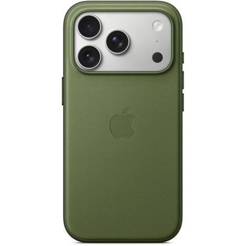 Protectie pentru spate Apple TechWoven Poliester cu MagSafe pentru iPhone 17 Pro, Green