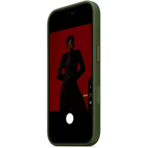 Protectie pentru spate Apple TechWoven Poliester cu MagSafe pentru iPhone 17 Pro, Green