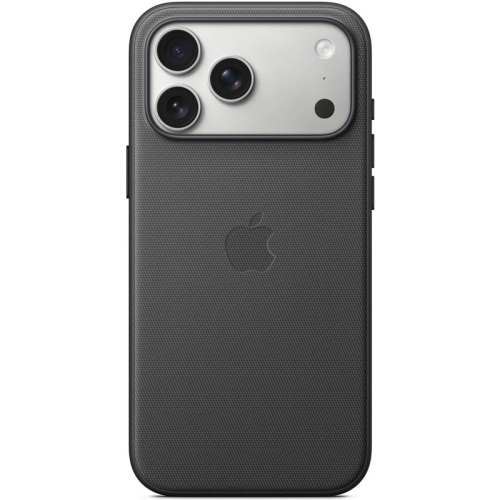 Protectie pentru spate Apple TechWoven Poliester cu MagSafe pentru iPhone 17 Pro Max, Black