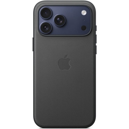 Protectie pentru spate Apple TechWoven Poliester cu MagSafe pentru iPhone 17 Pro Max, Black