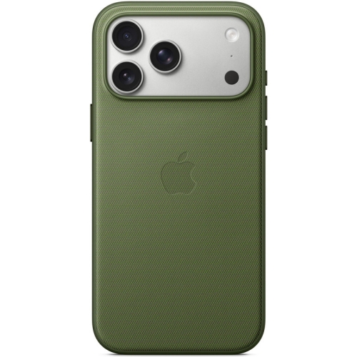 Protectie pentru spate Apple TechWoven Poliester cu MagSafe pentru iPhone 17 Pro Max, Green