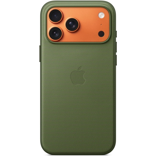 Protectie pentru spate Apple TechWoven Poliester cu MagSafe pentru iPhone 17 Pro Max, Green