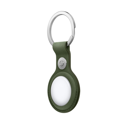 Breloc AirTag Apple FineWoven Key Ring, Moss