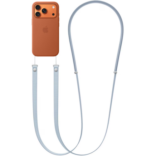 Curea Apple Crossbody Strap, Light Blue