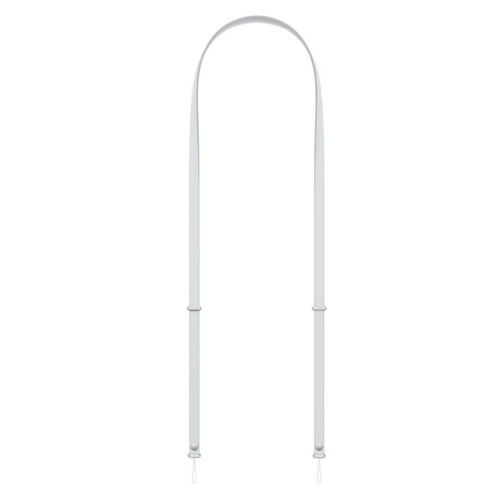 Curea Apple Crossbody Strap, Light Grey