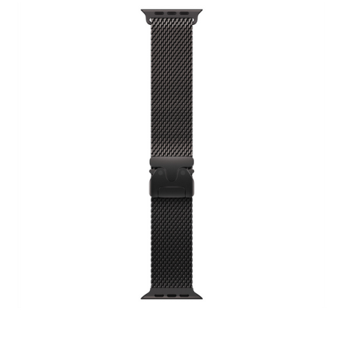 Curea SmartWatch Apple Titanium Milanese Loop, Medium, 49 mm, Black