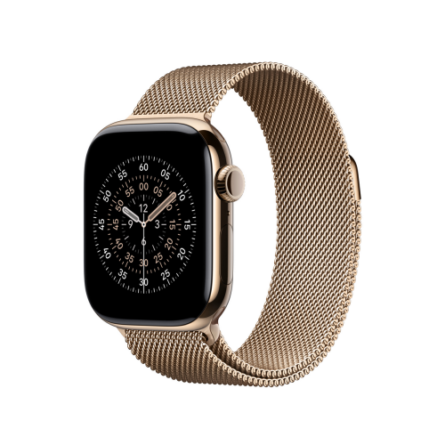 Curea SmartWatch Apple Milanese Loop, 40 mm, Gold