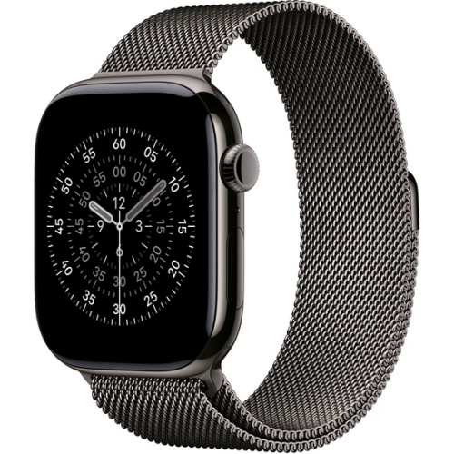 Curea SmartWatch Apple Milanese Loop, S/M, 46 mm, Slate