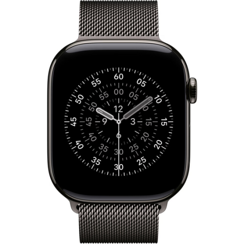 Curea SmartWatch Apple Milanese Loop, S/M, 46 mm, Slate