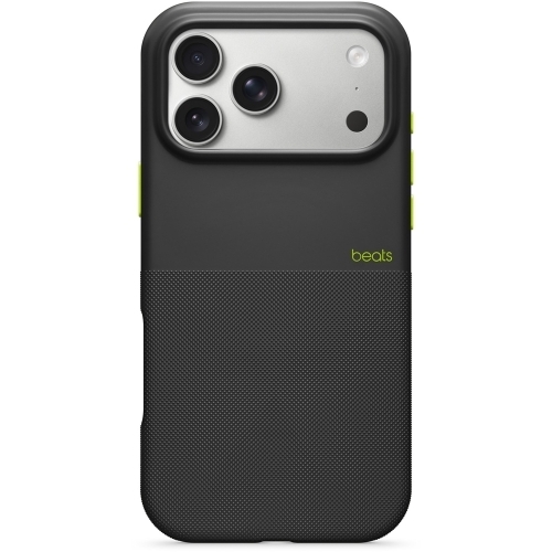 Protectie pentru spate Apple Beats Rugged Polimer cu MagSafe si Camera Control pentru iPhone 17 Pro Max, Everest Black