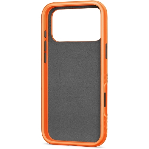 Protectie pentru spate Apple Beats Rugged Polimer cu MagSafe si Camera Control pentru iPhone 17 Pro Max, Sierra Orange