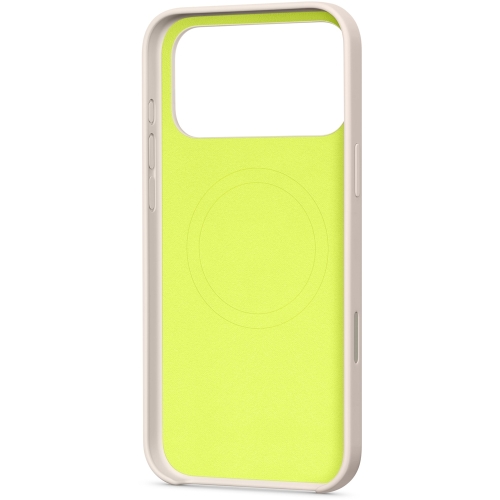 Protectie pentru spate Apple Beats Policarbonat cu MagSafe si Camera Control pentru iPhone 17 Pro Max, Lime Stone