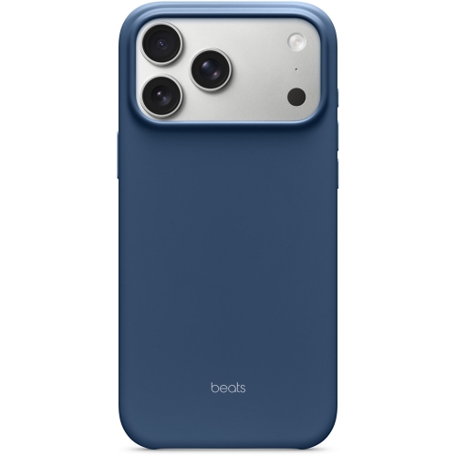 Protectie pentru spate Apple Beats Policarbonat cu MagSafe si Camera Control pentru iPhone 17 Pro Max, Bedrock Blue
