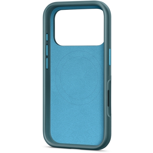 Protectie pentru spate Apple Beats Rugged Polimer cu MagSafe si Camera Control pentru iPhone 17 Pro, Rocky Blue