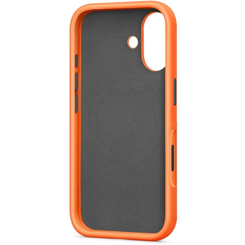 Protectie pentru spate Apple Beats Rugged Polimer cu MagSafe pentru iPhone 17, Sierra Orange