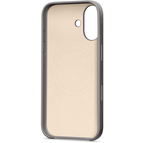 Protectie pentru spate Apple Beats Policarbonat cu MagSafe pentru iPhone 17, Granite Gray