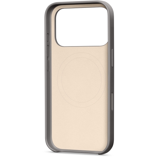 Protectie pentru spate Apple Beats Policarbonat cu MagSafe si Camera Control pentru iPhone 17 Pro, Granite Gray