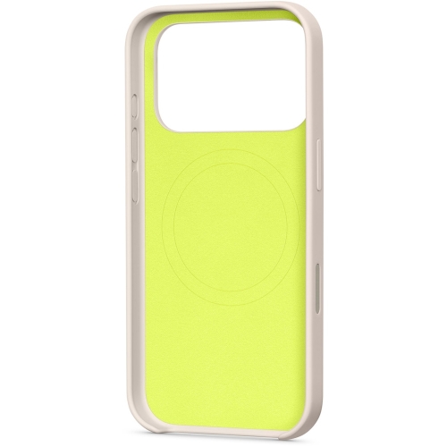 Protectie pentru spate Apple Beats Policarbonat cu MagSafe si Camera Control pentru iPhone 17 Pro, Lime Stone