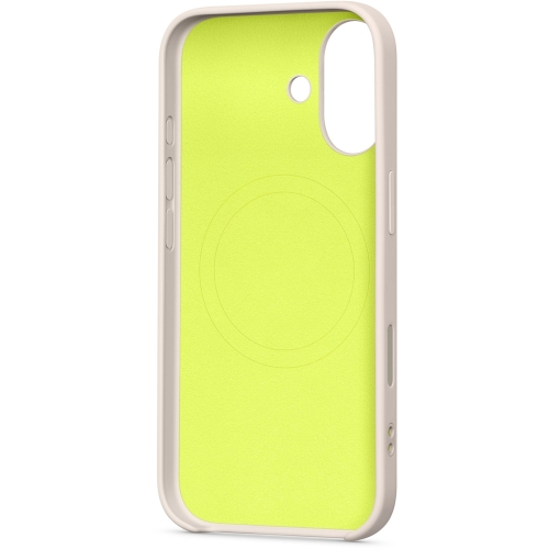 Protectie pentru spate Apple Beats KickStand Policarbonat cu MagSafe pentru iPhone 17, Lime Stone