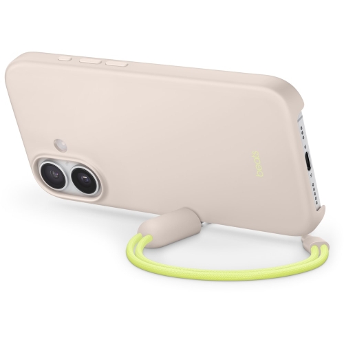 Protectie pentru spate Apple Beats KickStand Policarbonat cu MagSafe pentru iPhone 17, Lime Stone