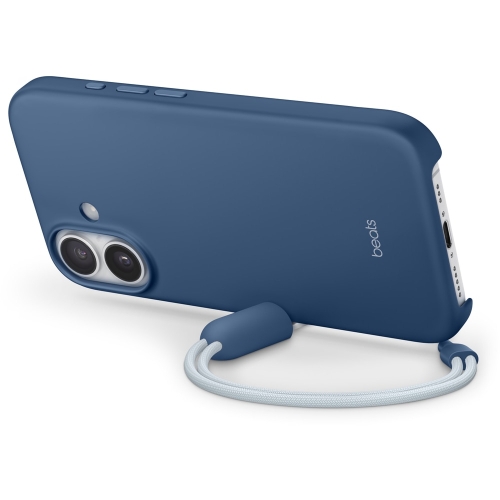 Protectie pentru spate Apple Beats KickStand Policarbonat cu MagSafe pentru iPhone 17, Bedrock Blue