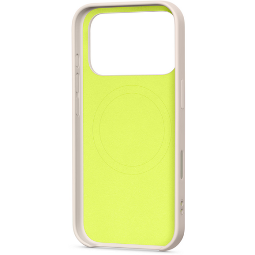 Protectie pentru spate Apple Beats KickStand Policarbonat cu MagSafe si Camera Control pentru iPhone 17 Pro, Lime Stone