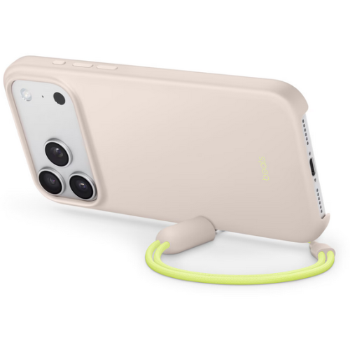 Protectie pentru spate Apple Beats KickStand Policarbonat cu MagSafe si Camera Control pentru iPhone 17 Pro Max, Lime Stone