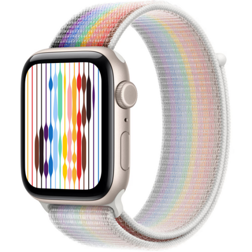 Curea SmartWatch Apple Sport Loop, 45 mm, Pride Edition
