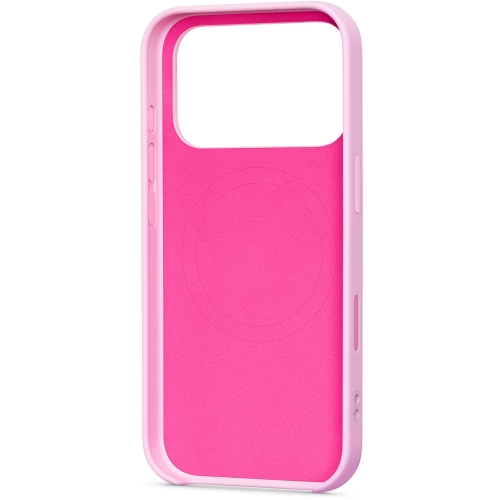 Protectie pentru spate Apple Beats KickStand Policarbonat cu MagSafe si Camera Control pentru iPhone 17 Pro, Pebble Pink