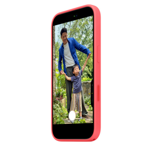 IPHONE 17 SILICONE CASE WITH/MAGSAFE BRIGHT GUAVA