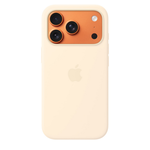 IPHONE 17 PRO SILICONE CASE/WITH MAGSAFE VANILLA