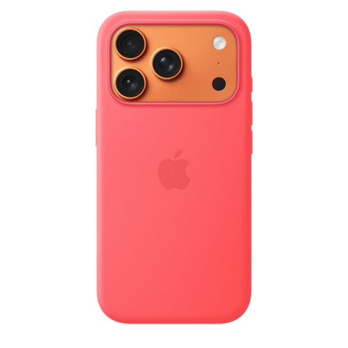 IPHONE 17 PRO SILICONE CASE/WITH MAGSAFE BRIGHT GUAVA