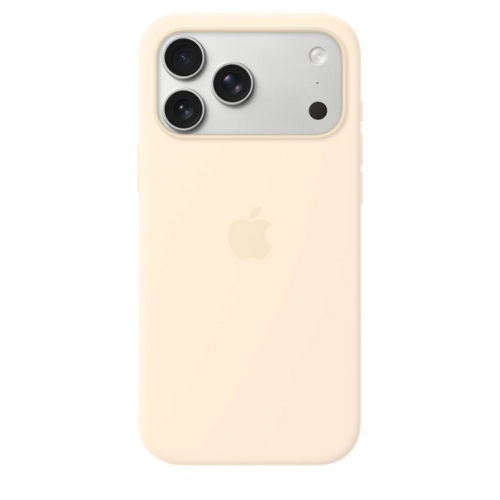 IPHONE 17 PRO MAX SILICONE CASE/WITH MAGSAFE VANILLA