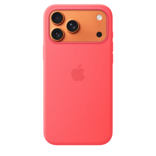 IPHONE 17 PRO MAX SILICONE CASE/WITH MAGSAFE BRIGHT GUAVA