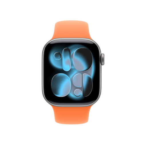 Curea SmartWatch Apple Sport Band, S/M, 42 mm, Clementine