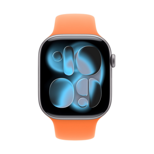 Curea SmartWatch Apple Sport Band, M/L, 46 mm, Clementine