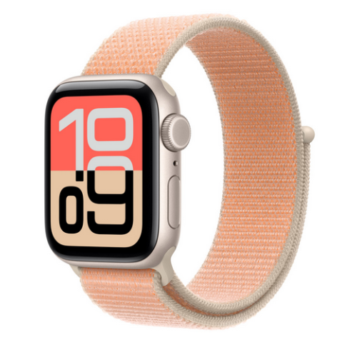 Curea SmartWatch Apple Sport Loop, 40 mm, Cantaloupe