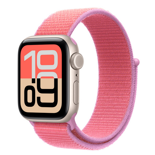 Curea SmartWatch Apple Sport Loop, 40 mm, Bright Guava