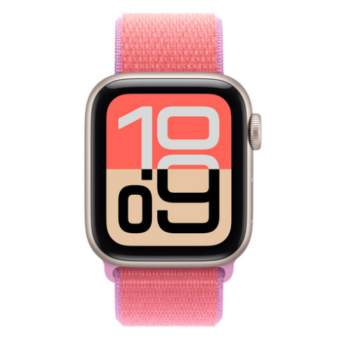 Curea SmartWatch Apple Sport Loop, 40 mm, Bright Guava