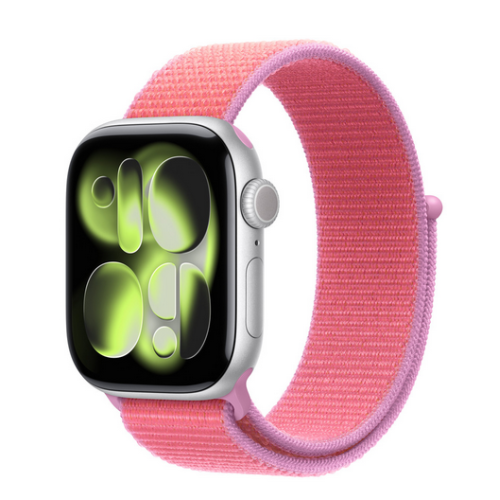 Curea SmartWatch Apple Sport Loop, 42 mm, Bright Guava
