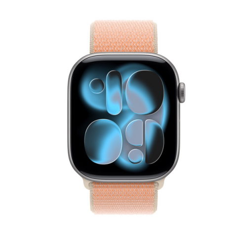 Curea SmartWatch Apple Sport Loop, 46 mm, Cantaloupe