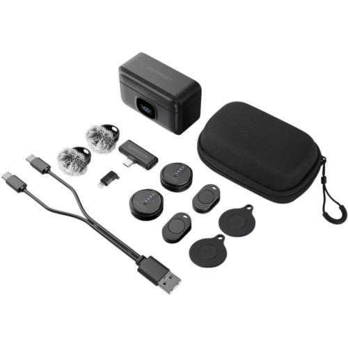 Microfon Wireless MIC GO, USB-C, Negru, SPML-MG1C051.11
