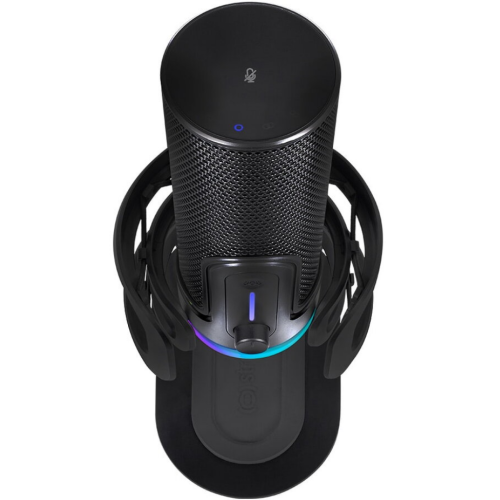 MIC PRO RGB, 3.5mm jack, USB-C, Stereo, Negru, SPMC-MP3C327.11