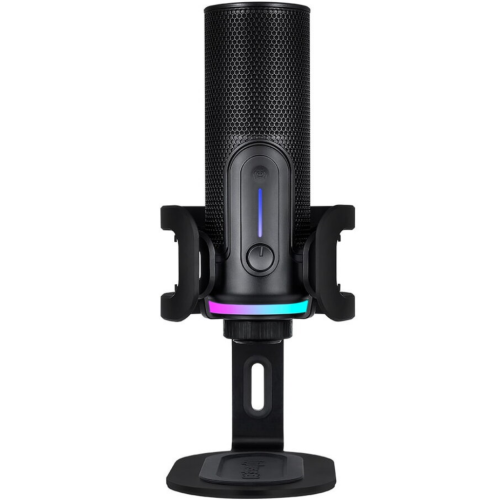 MIC PRO RGB, 3.5mm jack, USB-C, Stereo, Negru, SPMC-MP3C327.11